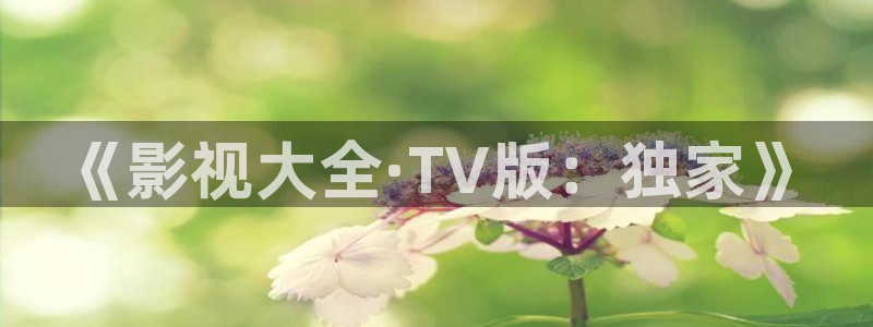 五杀影院：《影视大全·TV版：独家》